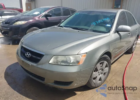 2008 Hyundai Sonata Gls from USA, damaged, VIN 5NPET46C58H380327